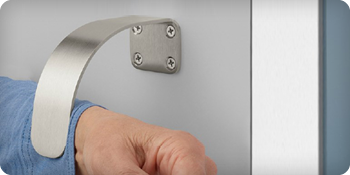 Hands-Free Arm Pull Door Hardware